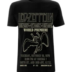 Led Zeppelin TSRTS world premier - T-paita