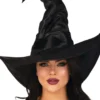 Leg avenue Large Ruched Witch hat - Noitahattu
