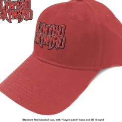 Lynyrd Skynyrd logo - Lippis, punainen