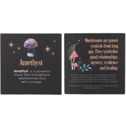 Magical Amethyst Crystal Mushroom
