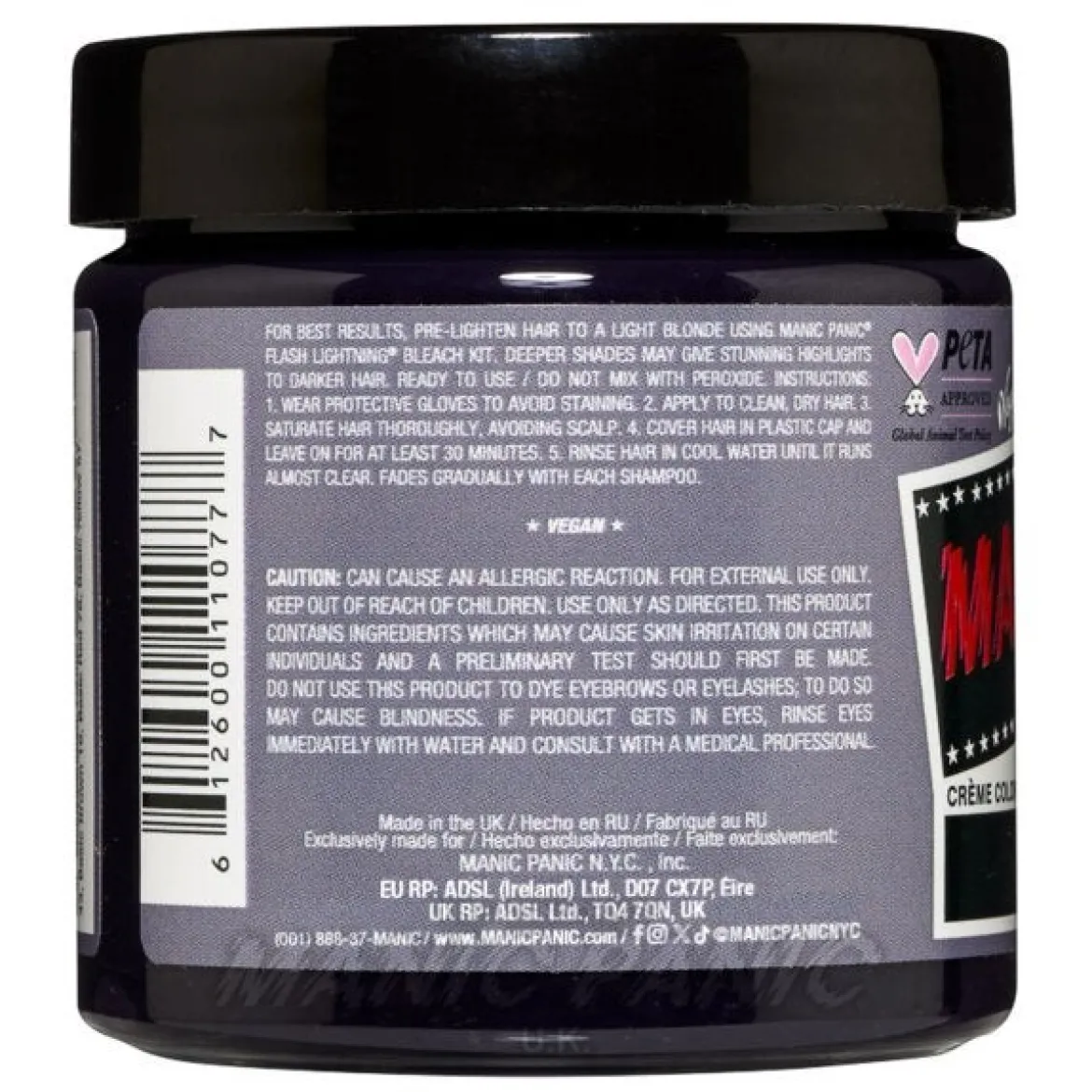 Manic Panic Classic - Amethyst Ashes