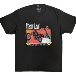 Meat Loaf: Bat out of hell rectangle - T-paita