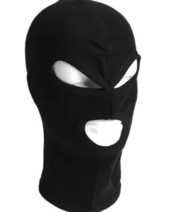 Mil-Tec 3 hole fine ribbed - kommandopipo, musta
