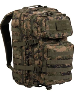 Mil-Tec US Assault Large - reppu, Digital Woodland