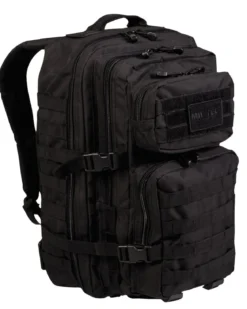 Mil-Tec US Assault Large - reppu, musta