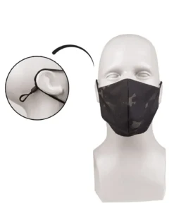Mil-Tec V shape - Kasvomaski,multitarn black