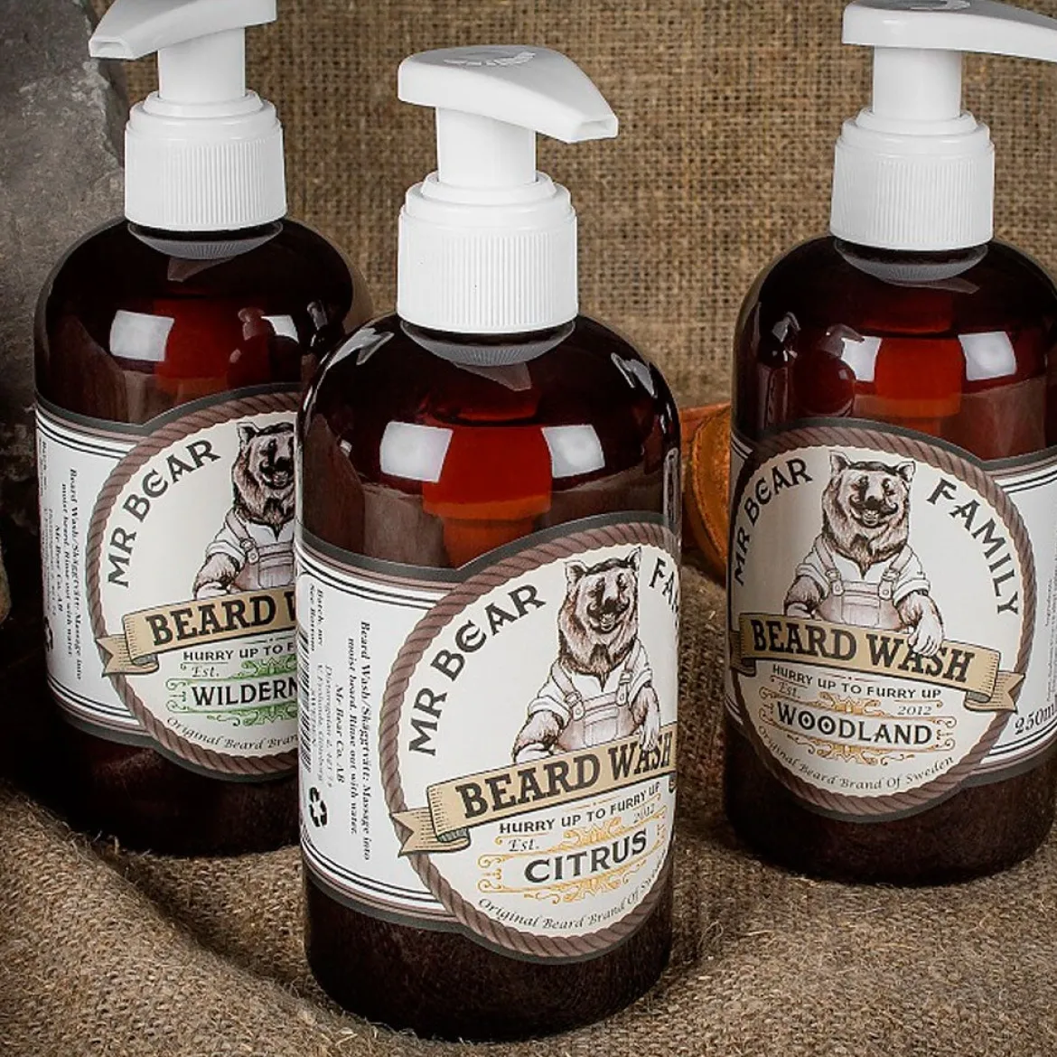 Mr Bear Family - Partasaippua Woodland 250ml