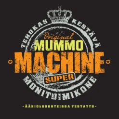 Mummo Machine Lady Fit T-paita / T-paita