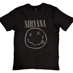 Nirvana: Blackhappy face kohokuvio - T-paita