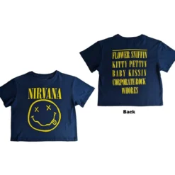 Nirvana: Yellowhappy face Flower Sniffin - Crop Toppi