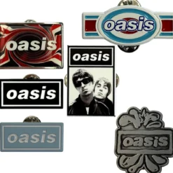 Oasis: Logos - Pinssisetti
