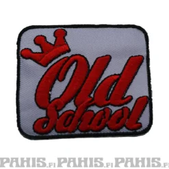 Old school - kangasmerkki