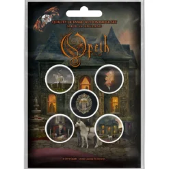 Opeth In Caude Venenum - Pinssi setti 5kpl
