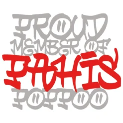 Pahis-poppoo Lady Fit T-paita, musta