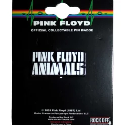 Pink Floyd: Animals mono text logo - Pinssi