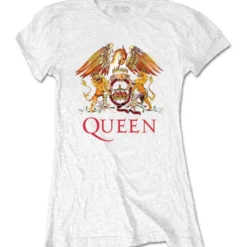 Queen crest - Naisten T-paita, valkoinen