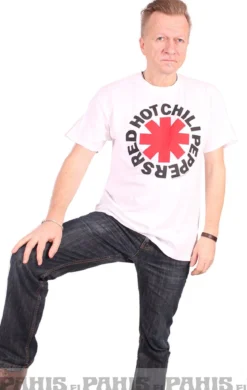 RHCP Asterisk - T-paita, valkoinen