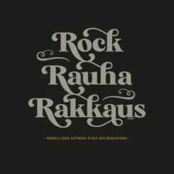 Rock Rauha Rakkaus -Lady Fit T-paita