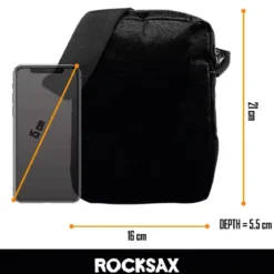 ROCKSAX Bad Omens: Self Titled Cover - Crossbody-laukku