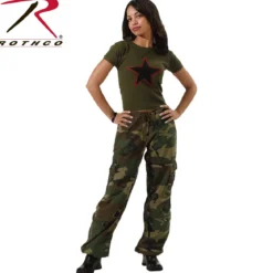 Rothco Camo Vintage - Naisten reisitaskuhousut