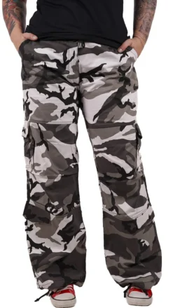 Rothco Paratrooper Colored Camo - Naisten reisitaskuhousut, city camo