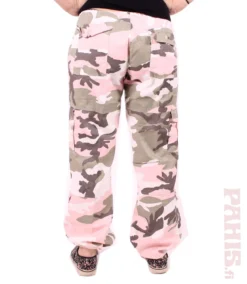 Rothco Pink Camo Vintage - Naisten reisitaskuhousut