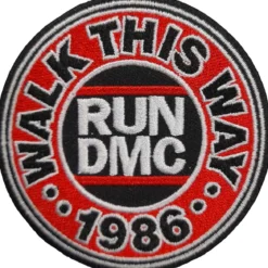 Run DMC Walk This Way - Kangasmerkki