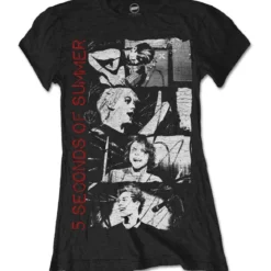 5 Seconds of Summer Photo stacked - Naisten T-paita