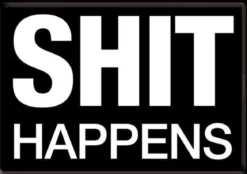 Shit happens - Postikortti