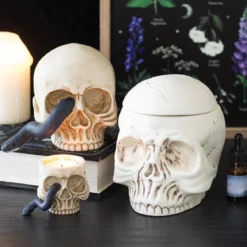 Skullwith Snake - Tuikkupidike