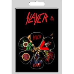 Slayer: Album Covers - Plektrasetti 6kpl