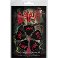 Slayer: Logo - Tri-Tip Plektrasetti 5kpl