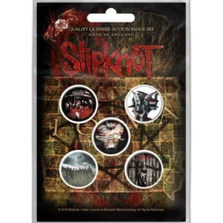Slipknot Albums - Pinssi setti 5kpl