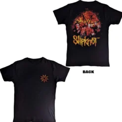 Slipknot: The end so far Flame logo - T-paita