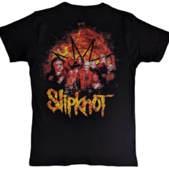 Slipknot: The end so far Flame logo - T-paita