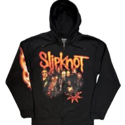 Slipknot: The End So Far Group Photo Nonagram - Vetoketjuhuppari