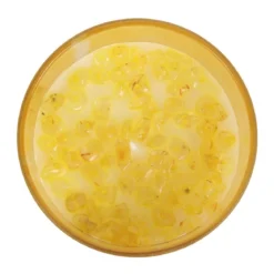 Solar Plexus Chakra Lemon Crystal Chip - Kynttilä