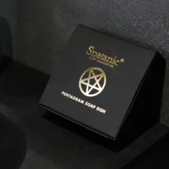 Spatanic Pentagrammi-saippualautanen, musta