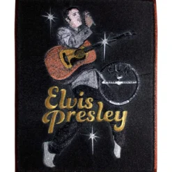 Sun Records Elvis Mic- Kangasmerkki