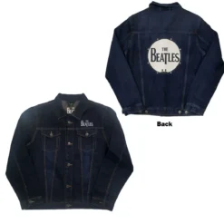 The Beatles Drum Logo - Unisex Farkkutakki