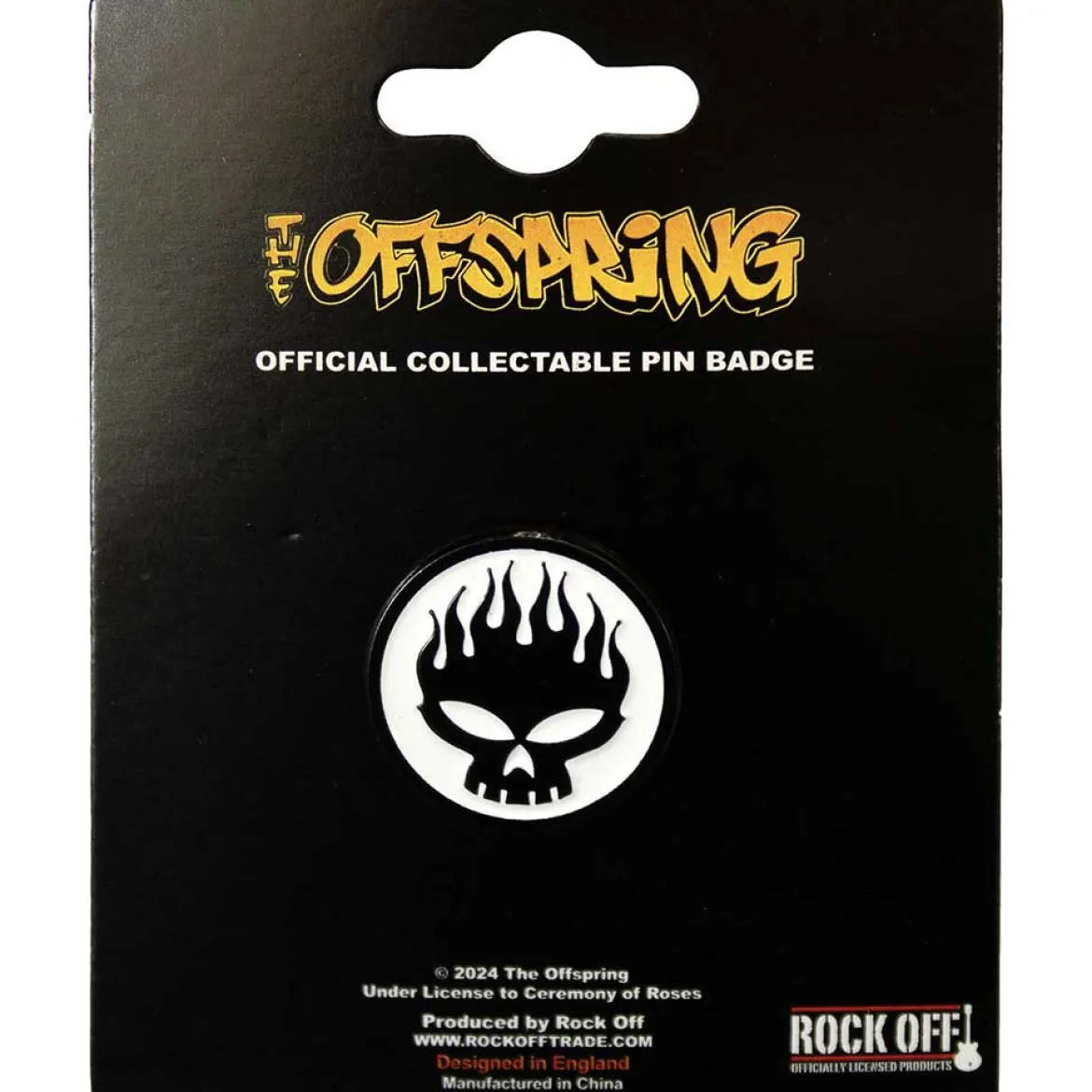 The Offspring Skull - Pinssi