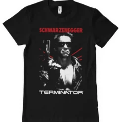 The Terminator Poster- T-paita, musta