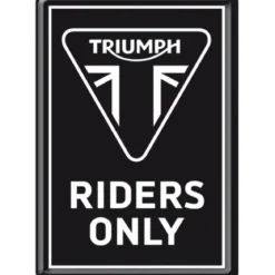 Triumph - Riders Only - Postikortti