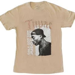 Tupac Only God - T-paita