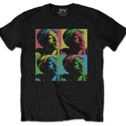 Tupac Pop Art - T-paita