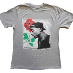 Tupac Rose t-paita