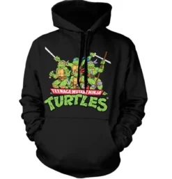 Turtles Distressed Group - huppari