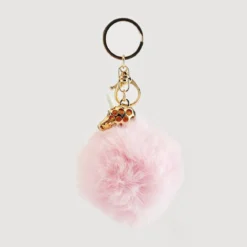 Unicorn Pom Pom - Avaimenperä, useita värivaihtoehtoja