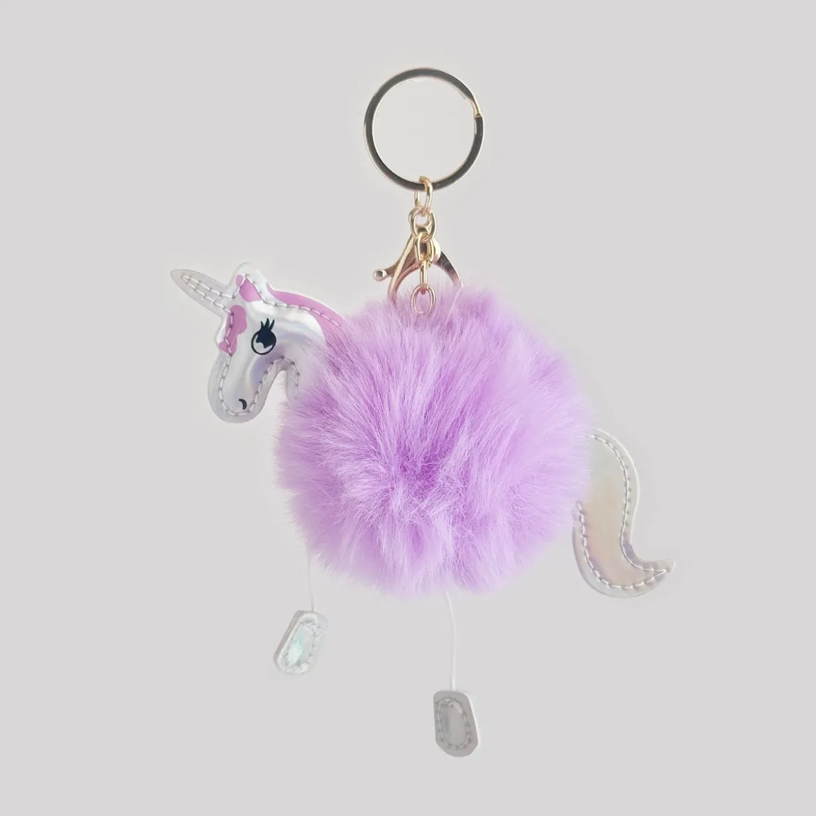 Unicorn Puff - Avaimenperä, useita värivaihtoehtoja