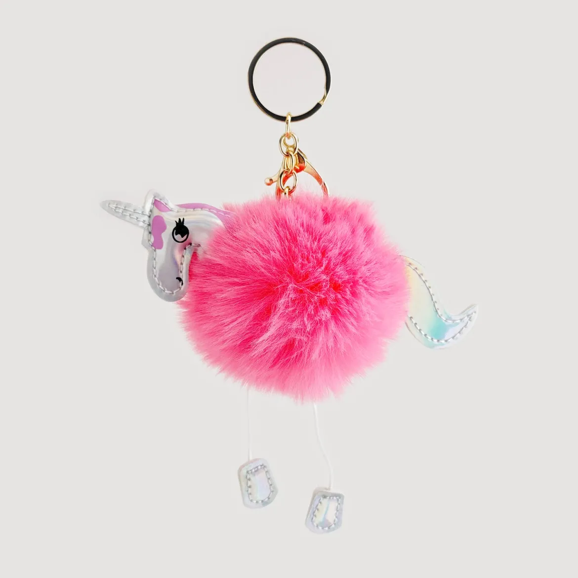 Unicorn Puff - Avaimenperä, useita värivaihtoehtoja